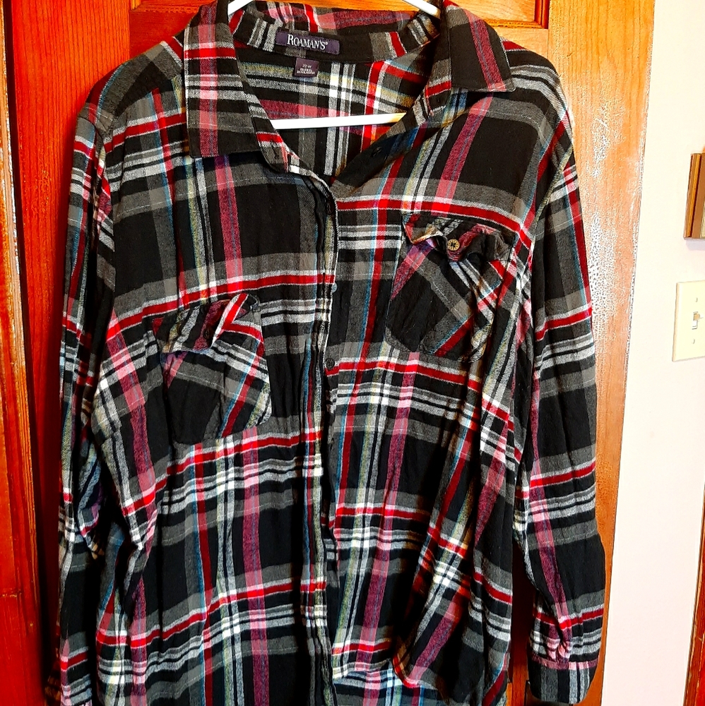 Romans long sleeve button up